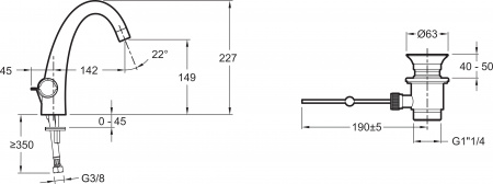 ��������� Jacob Delafon Elevation E18870-CP ��� ��������