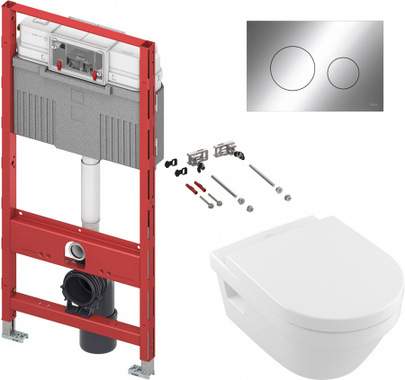     Villeroy & Boch Omnia Architectura 5684HRR1 alpin,  +     TECE TECEprofil 9380014 +     TECE TECEprofil Uni 2.0 9300302 +  