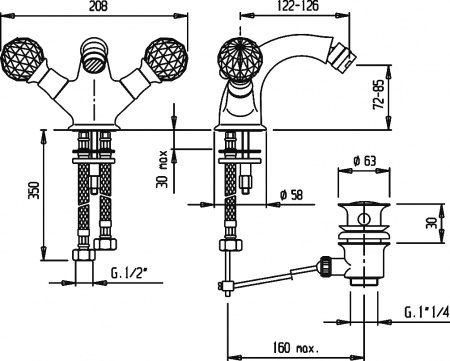 ��������� Cezares Atlantis ATLANTIS-BS1-01-Sw ��� ����