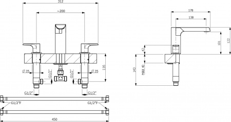 ��������� Villeroy & Boch Liberty TVW10700700061 ��� ��������