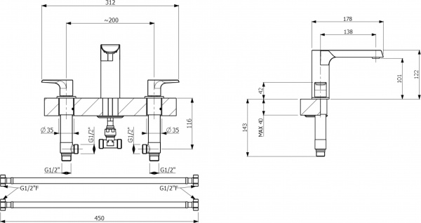 ��������� Villeroy & Boch Liberty TVW10700700061 ��� ��������
