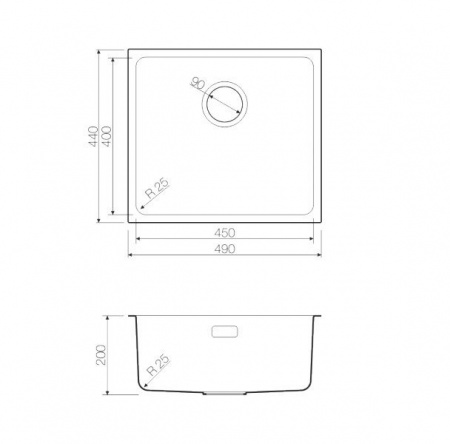 ����� �������� Omoikiri Tadzava 49-GM ��������� �����