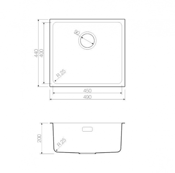 ����� �������� Omoikiri Tadzava 49-GM ��������� �����