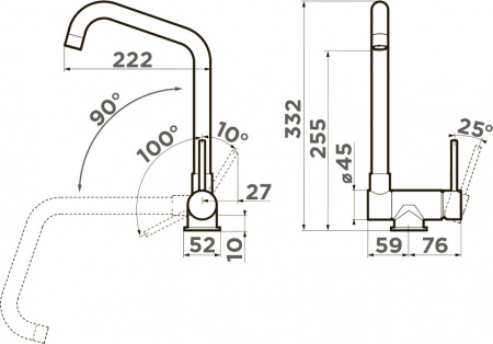 ��������� Omoikiri Mori 4994320 ��� �������� �����