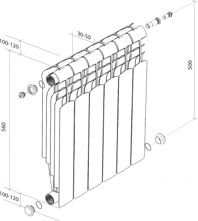   Royal Thermo Vittoria Super 500 VDR 10 
