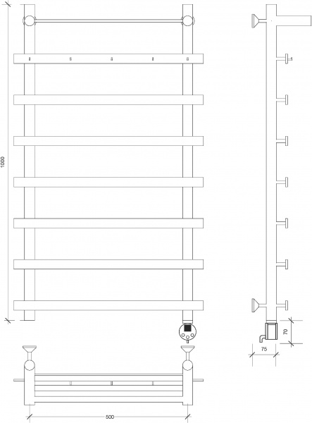 ����������������� ������������� Secado ������� 1 ��� 100�50, ����, L