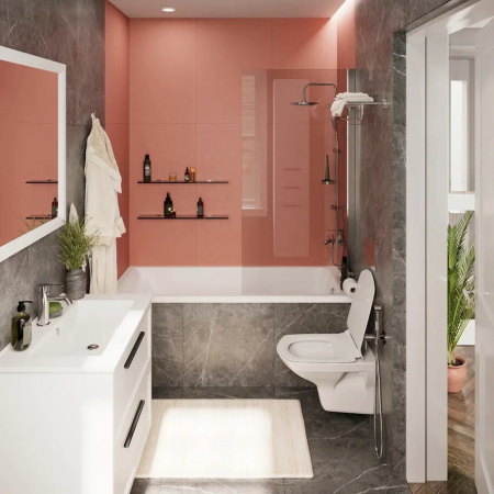 ��������  ������ ��������� STWORKI ��������� Clean On DPL EO slim 63428 ������������ + ������� ����������� ��� �������� Cersanit Aqua Prime P 50Z