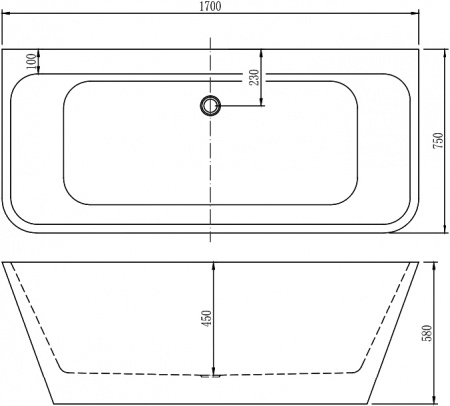 ��������� ����� Aquanet Perfect 260056 170, ����� �������