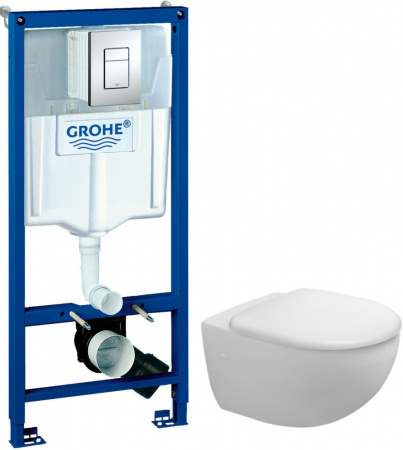 ��������  ������� ����������� ��� �������� Grohe Rapid SL 38772001 3 � 1 � ������� ����� + ������-������� Duravit Architec 0069690000 � �����������, �