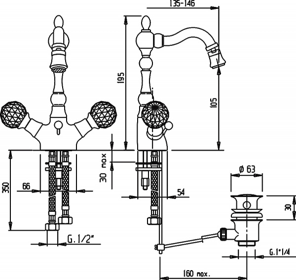 ��������� Cezares Atlantis ATLANTIS-BS2-02-Sw ��� ����