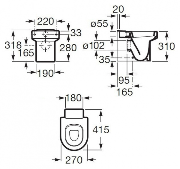 ������ ���������� Roca Happening 347115000 �������