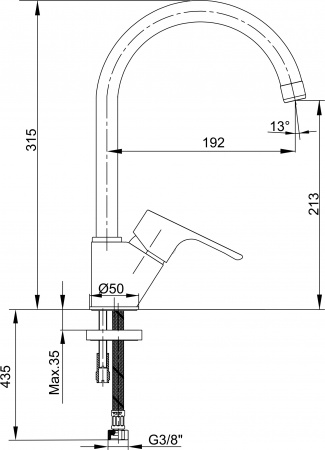 ��������� E.C.A. Niobe 102118098EX ��� �������� �����