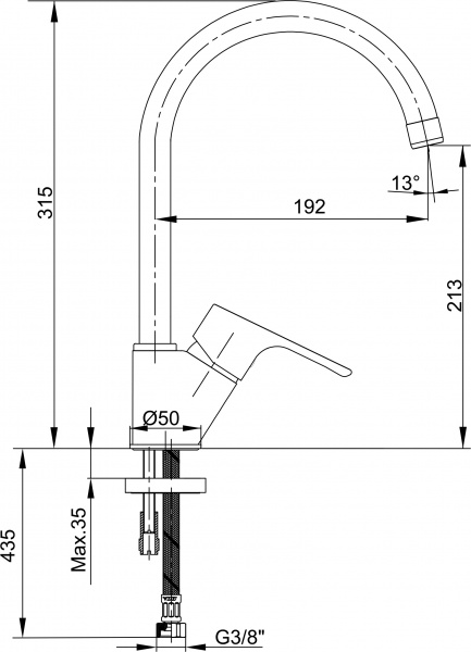 ��������� E.C.A. Niobe 102118098EX ��� �������� �����