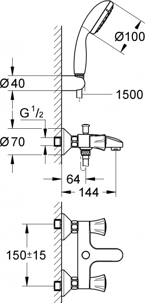 ��������� Grohe Costa L 2546010A ��� ����� � �����