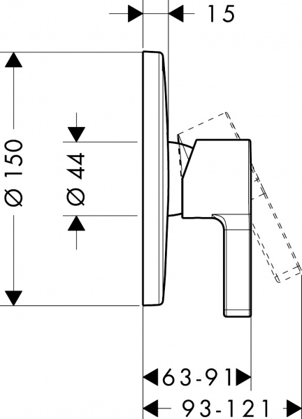  Hansgrohe Metris S 31665000  