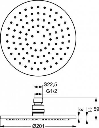 ������� ��� Ideal Standard IdealRain B9442AA