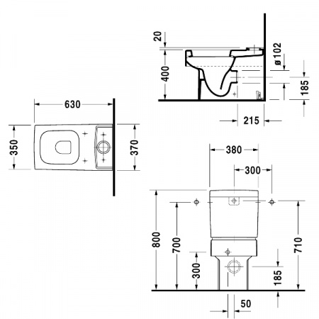 ������-������� Duravit Vero 2116090000