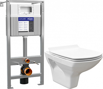 ��������  ������ ��������� STWORKI ��������� Clean On DPL EO slim 63428 ������������ + ������� ����������� ��� �������� Cersanit Aqua Prime P 50Z