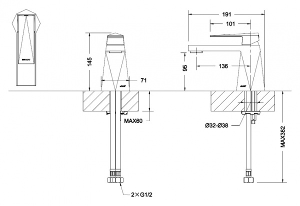  Bravat Iceberg F176110G  