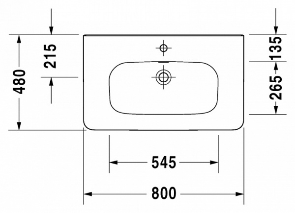 �������� Duravit DuraStyle 232080