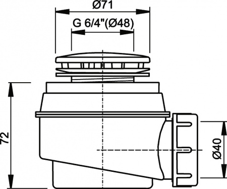 ����� ��� ������� AlcaPlast A47CR-50