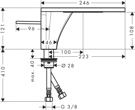 ��������� Axor Massaud 18010000 ��� ��������