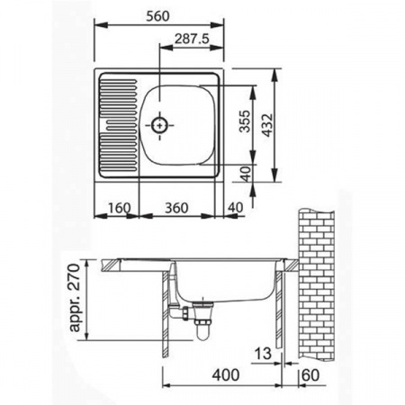 ����� �������� Franke Eurostar ETN 611-56, ����� M