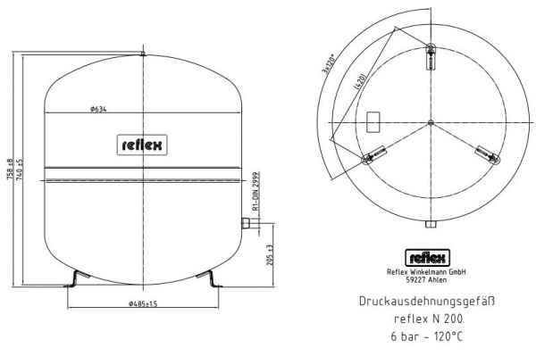 Reflex N 200, �����, ���������� �������������� ���, ����������� 6 ���, ���. 8213300
