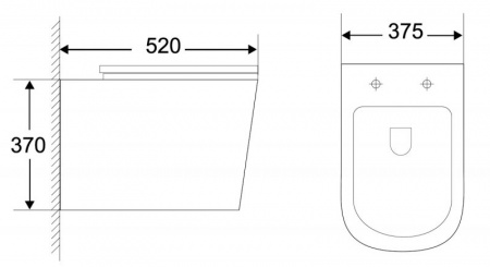 ��������  ������ ��������� BelBagno Genova BB1102CH � ������� + ������� ����������� AlcaPlast AM101/1120-4:1RS M1720-1-001