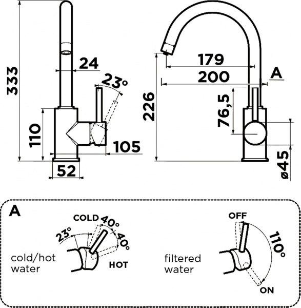 ��������� Omoikiri Shinagawa 2 Plus 4994338 ��� �������� �����