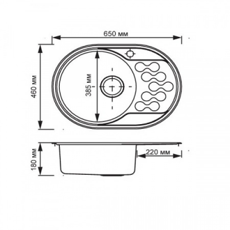 ����� �������� Omoikiri Kasumigaura 65-1-L ����������� �����