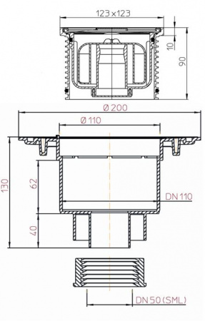 HL 310NPr - SML ���� ��� ����� SML DN50