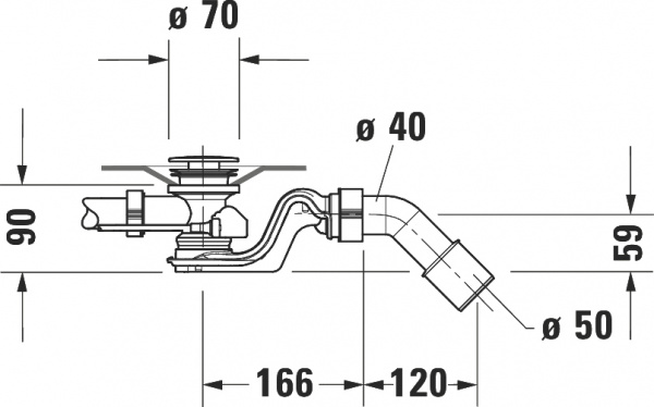 ����-������� Duravit 792217000001000