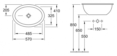 �������� Villeroy & Boch Loop & friends 6155 20 01 alpin