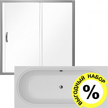 ��������� ����� AM.PM Bliss 180x80 L ARB � �������� + ������ �� ����� + ���������� AM.PM �� 30 ���� �������� �� �����������