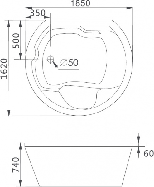 ��������� ����� Gemy G9053 K 185x160