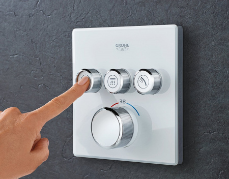 ��������� Grohe Grohtherm SmartControl 29157LS0 ��� ����, moon white
