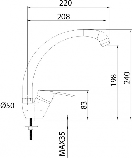 ��������� Milardo Meal M05SB0JM05 ��� �������� �����