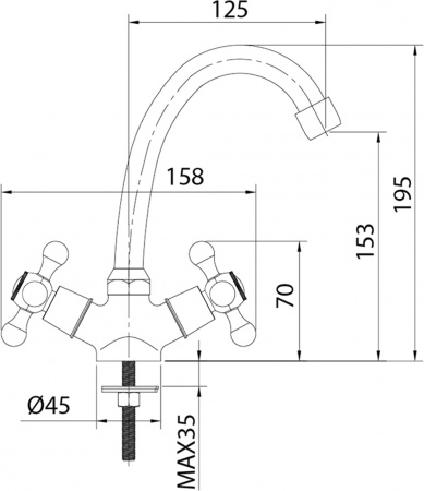 ��������� Milardo Duplex DUPSB00M01 ��� ��������