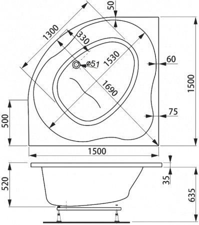 ��������� ����� Vagnerplast Plejada 150�150