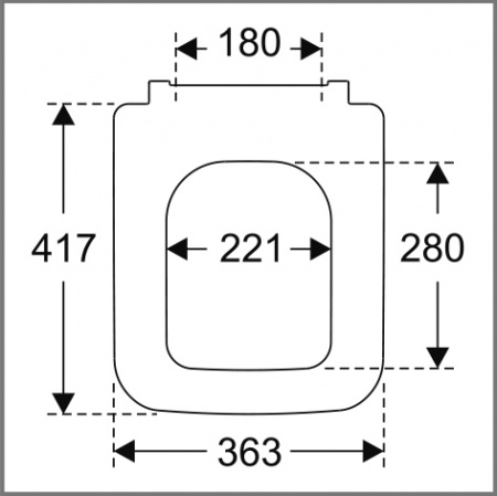 ������ ��������� Villeroy & Boch Finion 4664R0R1 alpin, ceramicplus