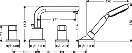 ��������� Hansgrohe Metris S 31446000 �� ���� �����