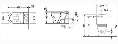 ������-������� Duravit Starck 3 0126090000
