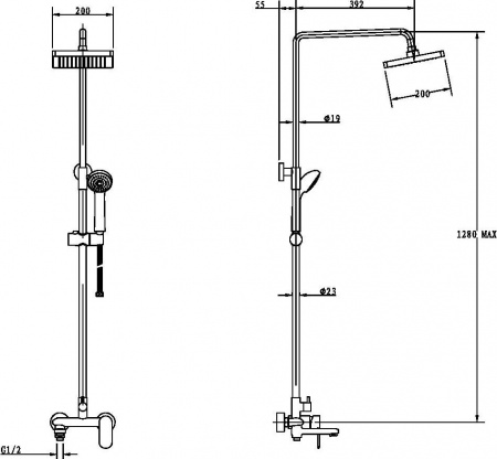 ������� ������ Bravat Opal F6125183CP-A-RUS