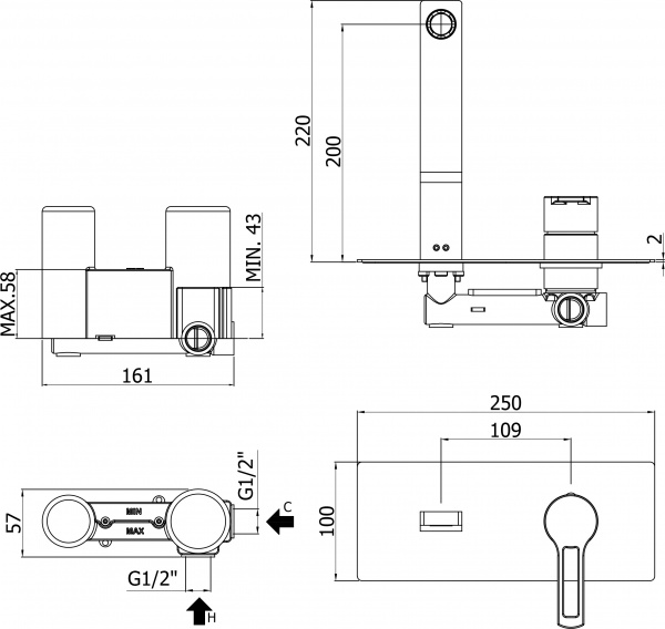 ��������� Paffoni Ringo RIN105NO � ���������� ������, ��� ��������