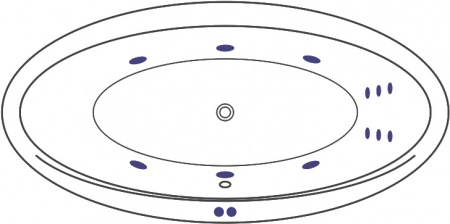 ��������� ����� Excellent Lumina WAEX.LUM19.LINE 190x95