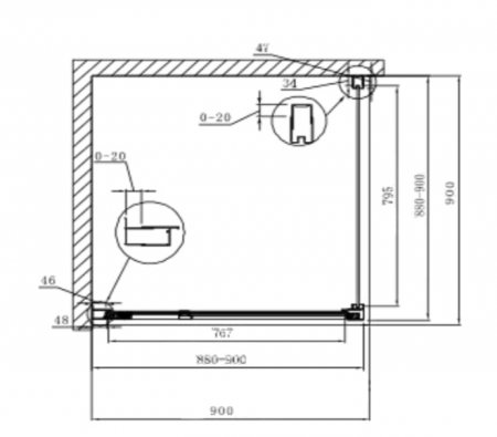 ������� ������ Cezares Porta A11 90 C Cr
