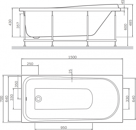 ��������� ����� AM.PM Like 150x70 + ���������� AM.PM �� 30 ���� �������� �� �����������