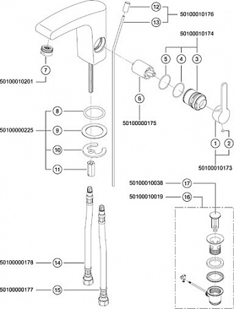 ��������� Keuco Elegance new 51602 010000 ��� ��������