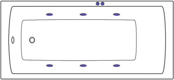 ��������� ����� Excellent Aquaria WAEX.AQU16.SOFT 160x70